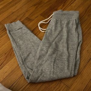 h&m heather grey joggers